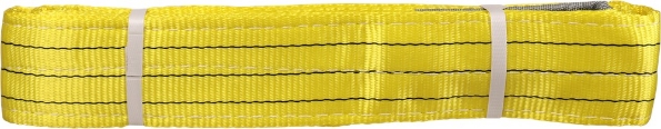Afbeeldingen van Kelfort Hijsband PHK90-4, 4 meter 3000 kilo geel met certificaat