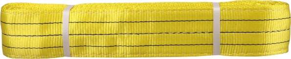 Afbeeldingen van KelforT Hijsband PHK90-5, 5 meter 3000 kilo geel met certificaat