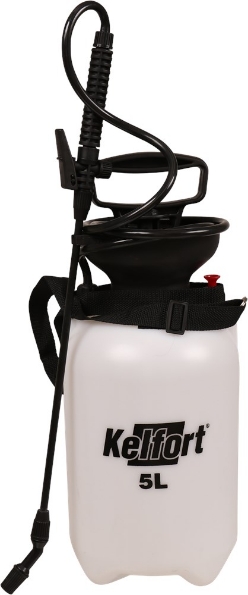 Afbeeldingen van Kelfort Drukspuit 5 liter oliebestendig inclusief drukmeter kunstof