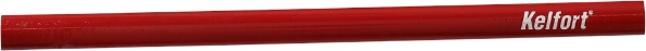Afbeeldingen van Kelfort Timmermanspotlood rood 24 cm