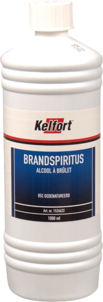 Afbeeldingen van Kelfort Brandspiritus 85% 1 liter