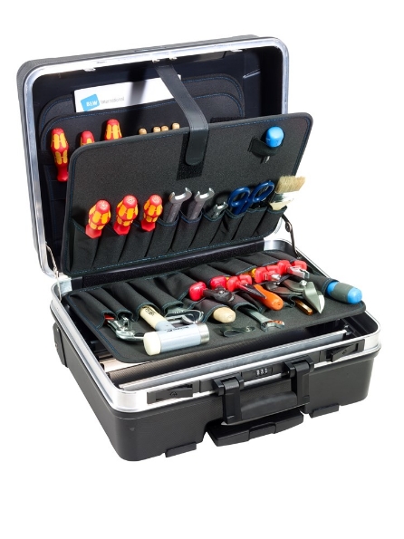 Afbeeldingen van B&W Gereedschapkoffer leeg 120.04/P zwart