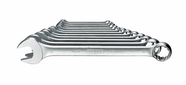 Afbeeldingen van GEDORE Ringsteeksleutel-set 7 8t/m19