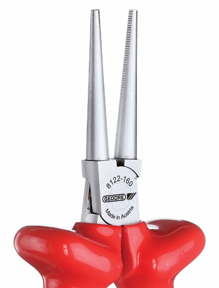 Afbeeldingen van GEDORE VDE-Rondbektang met doop-isolatie VDE 8122 160mm