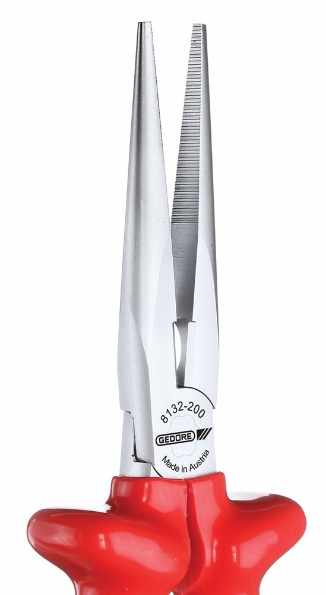 Afbeeldingen van GEDORE VDE-Telefoontang met doop-isolatie, recht VDE 8132 160mm