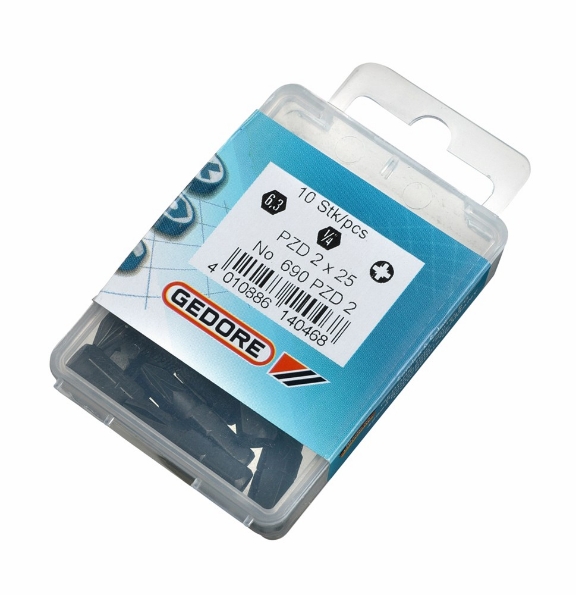 Afbeeldingen van GEDORE Schroevendraaierbit 1/4" tbv inwendige TORX® schroeven 687 TX20