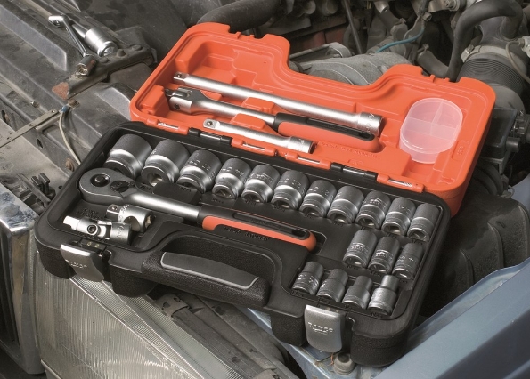 Afbeeldingen van BAHCO Doppenset 1/2" S240 24-delig