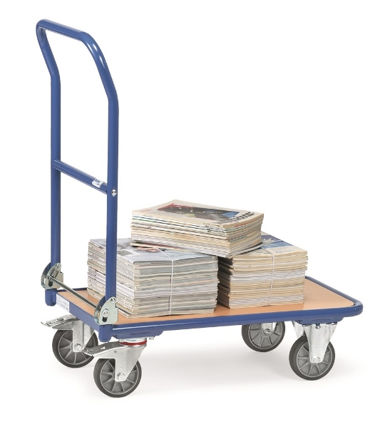 Afbeeldingen van Fetra Opklapbare wagen KW 1 laadvlak 720x450mm Draagvermogen: 250 kg