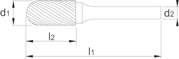 Afbeeldingen van Phantom Phantom HM model C cilindrisch‚ ronde kop
