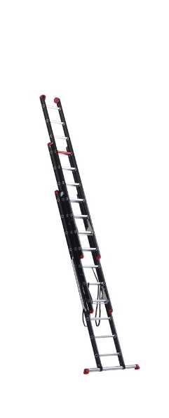 Afbeeldingen van Altrex Aluminium ladder (gecoat) - 3-delig reform Mounter 3x10