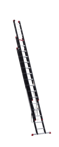 Afbeeldingen van Altrex Aluminium ladder (gecoat) - 3-delig reform Mounter 3x14