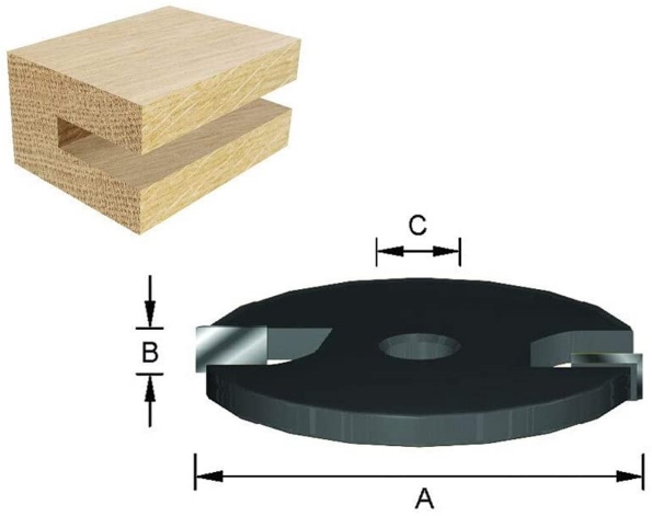 Afbeeldingen van ENT Groefzaagje HW 4.0x40x6.35