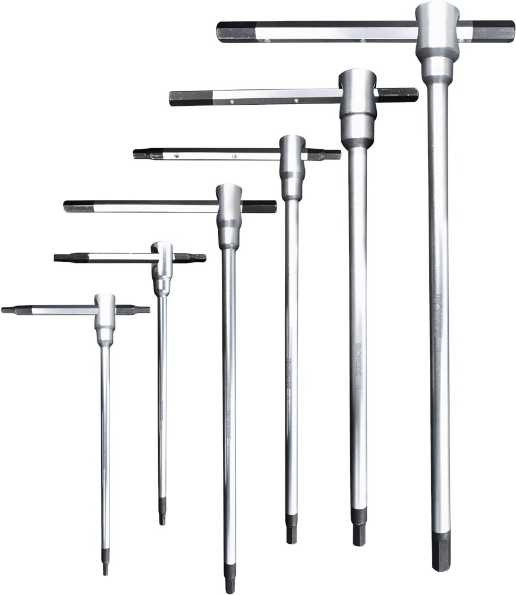 Afbeeldingen van Ironside Stiftsleutelset inbus HES 6-delig