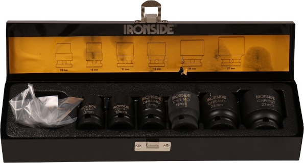 Afbeeldingen van Ironside Krachtdoppenset 1/2" 6-delig