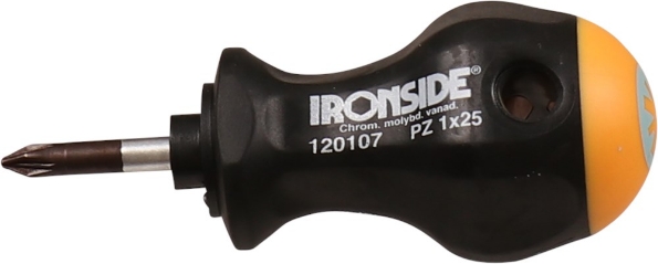 Afbeeldingen van Ironside Schroevendraaier Stubby  PZ1x25mm