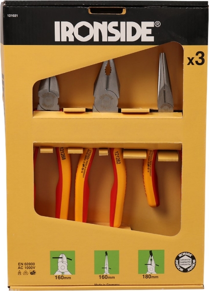 Afbeeldingen van Ironside Tangenset vde 3delig