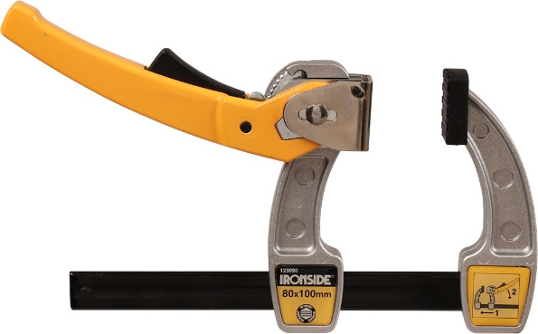 Afbeeldingen van Ironside Snelspanlijmklem 100x80mm