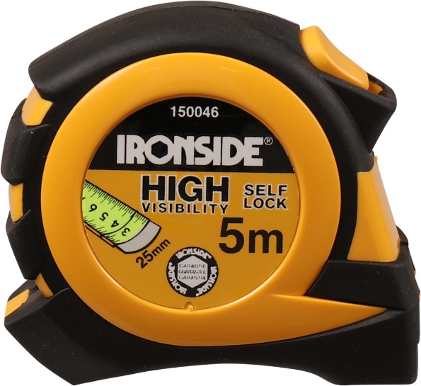 Afbeeldingen van Ironside Rolbandmaat Evolution rubber 25mmx5m