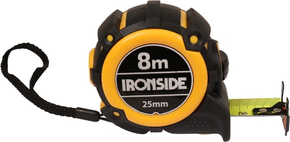 Afbeeldingen van Ironside Rolbandmaat rubber 8m x 25mm