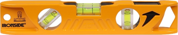 Afbeeldingen van Ironside Magneetwaterpas aluminium 3 libellen 25cm