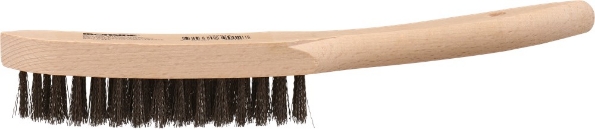 Afbeeldingen van Ironside Staaldraadborstel rvs 4 riujen