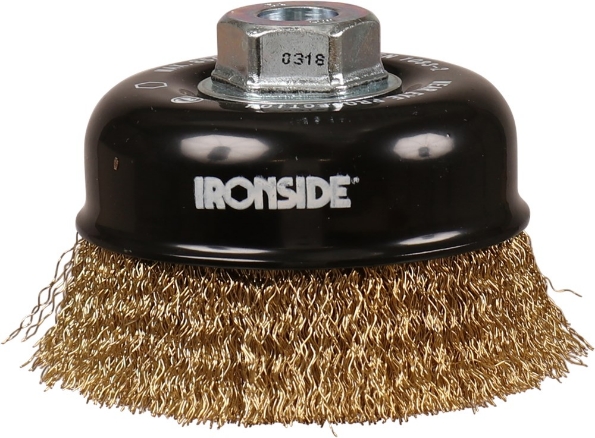 Afbeeldingen van Ironside Komborstel mess. 100mm