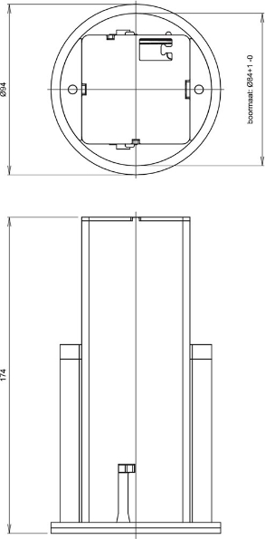Afbeeldingen van Lips Sleutelkluis 5860 PC17mm