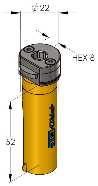 Afbeeldingen van ProFit Gatenzaag Multi Purpose 0908 22mm