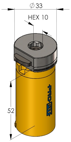 Afbeeldingen van ProFit Gatenzaag Multi Purpose 0908 33mm