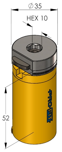 Afbeeldingen van ProFit Gatenzaag Multi Purpose 0908 35mm