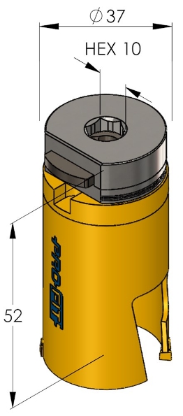 Afbeeldingen van ProFit Gatenzaag Multi Purpose 0908 37mm
