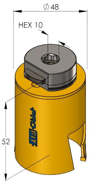 Afbeeldingen van ProFit Gatenzaag Multi Purpose 0908 48mm