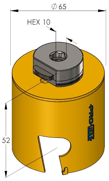 Afbeeldingen van ProFit Gatenzaag Multi Purpose 0908 65mm