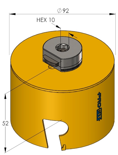 Afbeeldingen van ProFit Gatenzaag Multi Purpose 0908 92mm