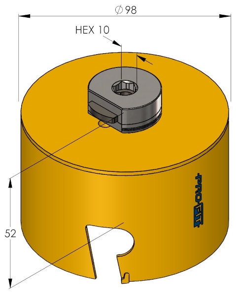 Afbeeldingen van ProFit Gatenzaag Multi Purpose 0908 98mm