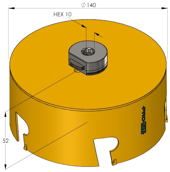 Afbeeldingen van ProFit Gatenzaag Multi Purpose 0908 140mm
