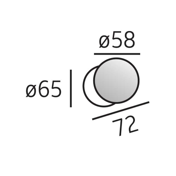 Afbeeldingen van Mariani Voordeurknop Elena gebruineerd