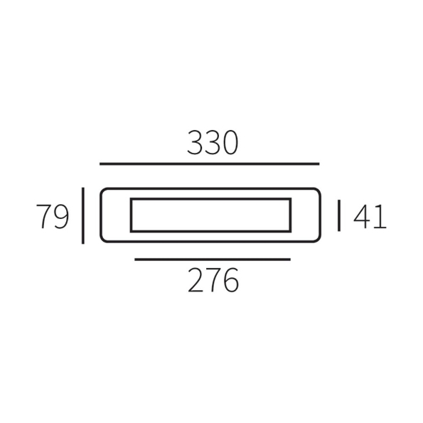 Afbeeldingen van Mariani Briefplaat Type: Ellen mat chroom