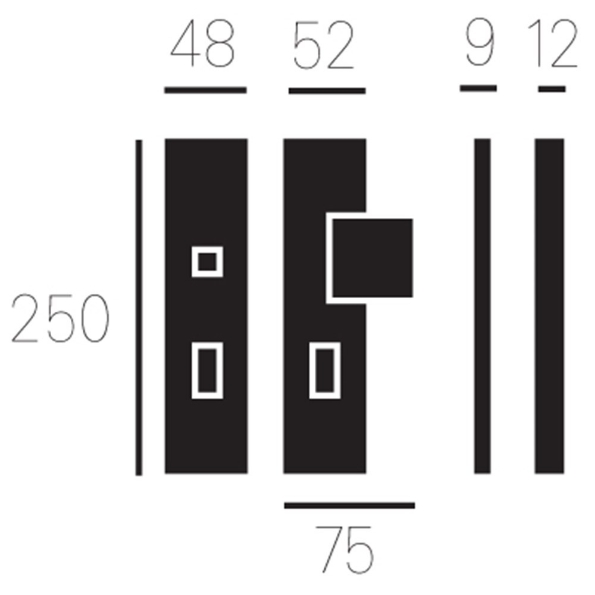 Afbeeldingen van Mariani Veiligheidsgarnituur Kira matchroom pc72