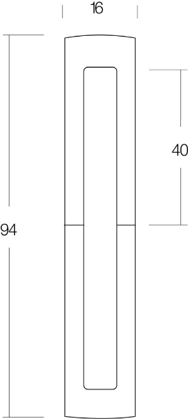 Afbeeldingen van INTERSTEEL Sierhuls 40/40 mm chroom 4540