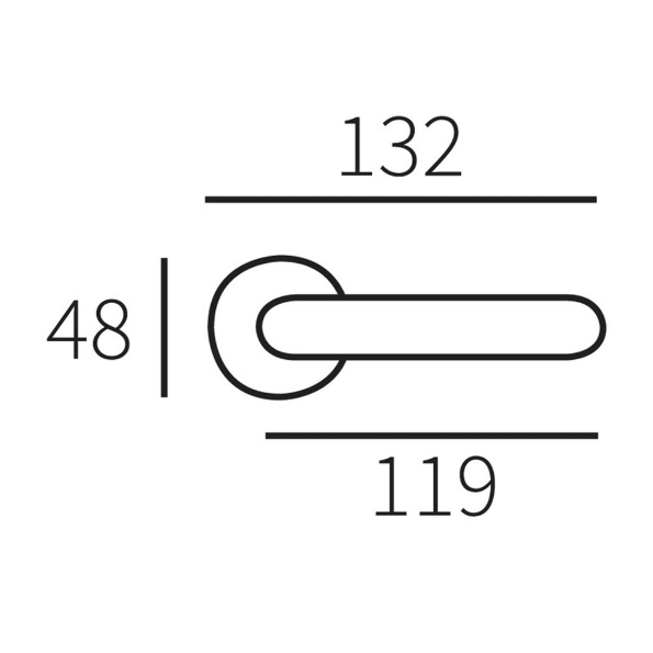 Afbeeldingen van Mariani Deurkruk Roma pvd grafiet