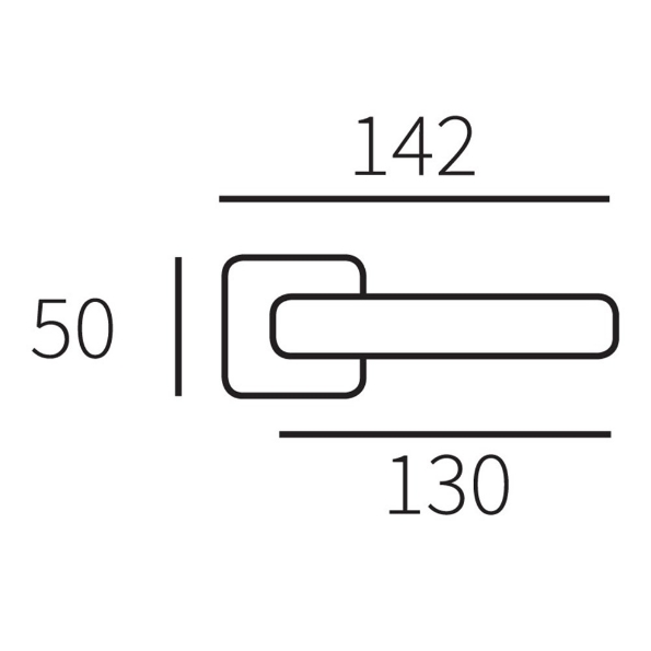 Afbeeldingen van Mariani Deurkruk Soft mat chroom