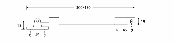 Afbeeldingen van Mi Satori Telescoop raamuitzetter mat nikkel ongelakt