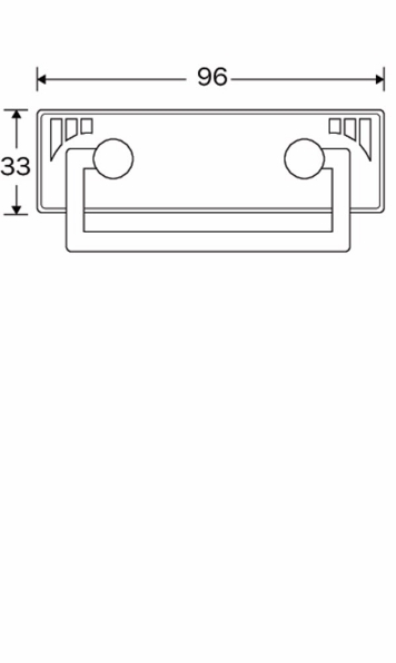 Afbeeldingen van Wallebroek Valgreep Art-Nouveau