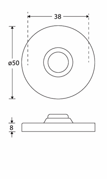 Afbeeldingen van Mi Satori Beldrukker rond Vivo chroom