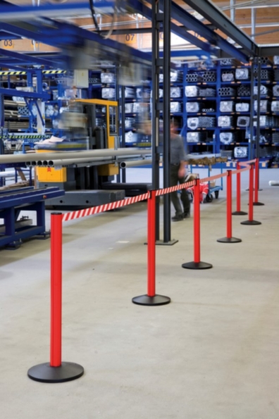 Afbeeldingen van Afzetsysteem safety rood/wit 2,3m