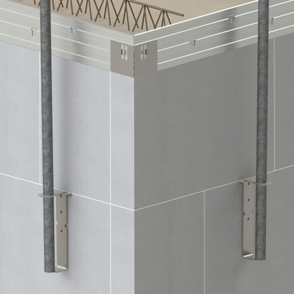 Afbeeldingen van GB RB-Beugel 370x65x4mm verzinkt (sendzimir)