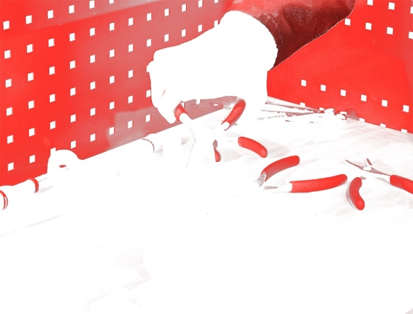 Afbeeldingen van Facom Borgveertang voor binnenringen 199A 90° 170mm