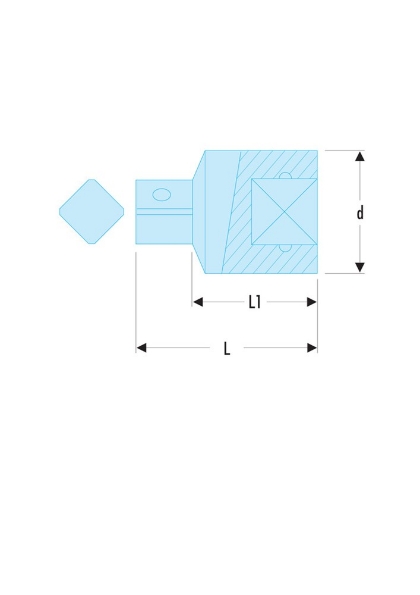 Afbeeldingen van Facom Verloopstuk 1/2" - 3/8"