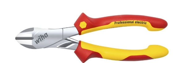 Afbeeldingen van Wiha Krachtzijkniptang Professional electric met DynamicJoint® met in- en uitschakelbare openingsveer Z 16 3 06 VDE 160